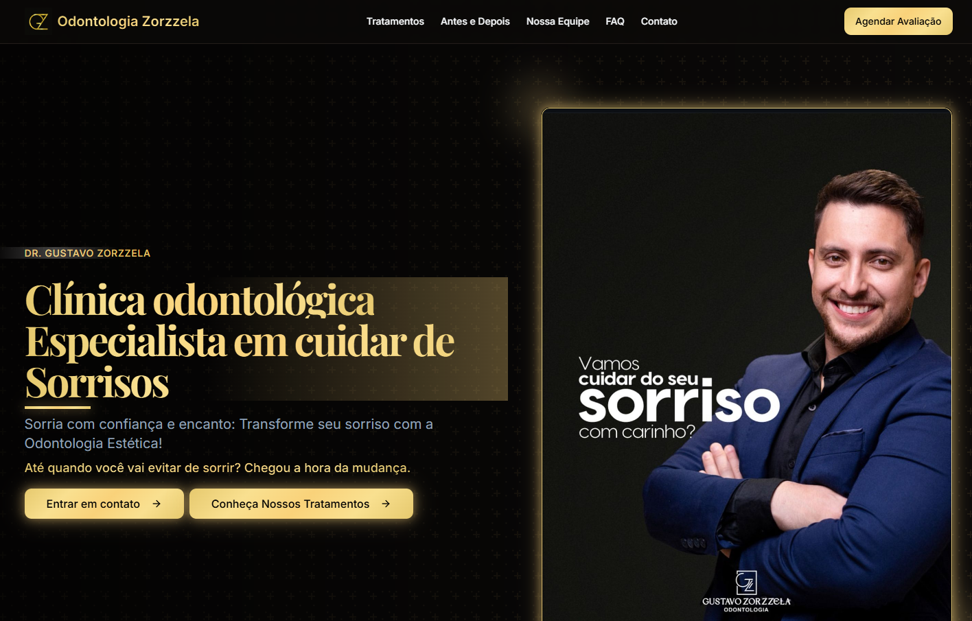 Site Odontologia Zorzzela